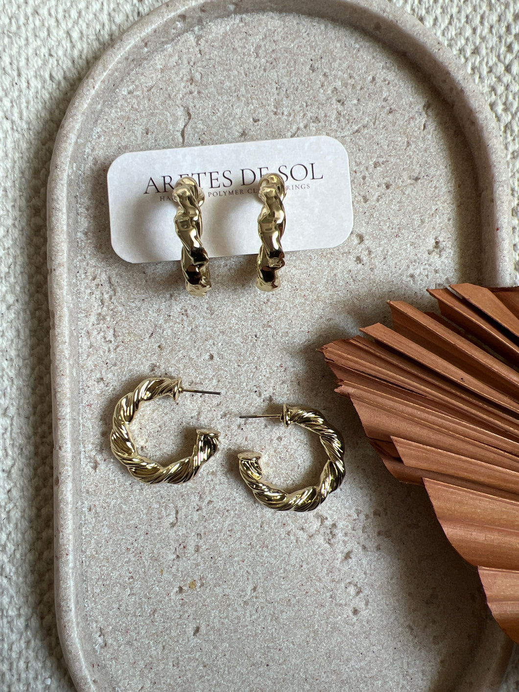 Aurora Hoop - Gold Plated