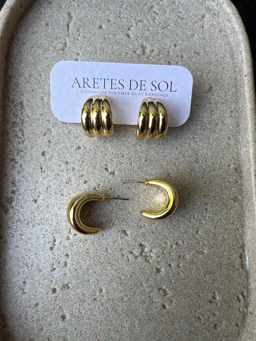 Stella Hoop -Gold Plated