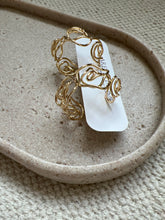 Load image into Gallery viewer, Rose Hoop - 18K Gold Filled
