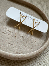 Load image into Gallery viewer, Double Dainty Hoop - 18K Gold Filled
