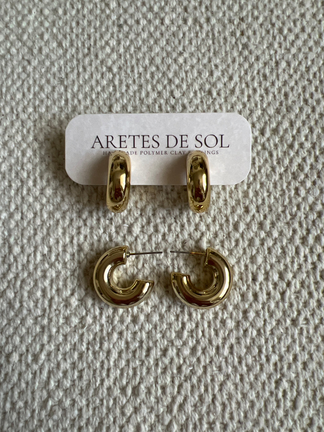 Small Gold Plated Hoop